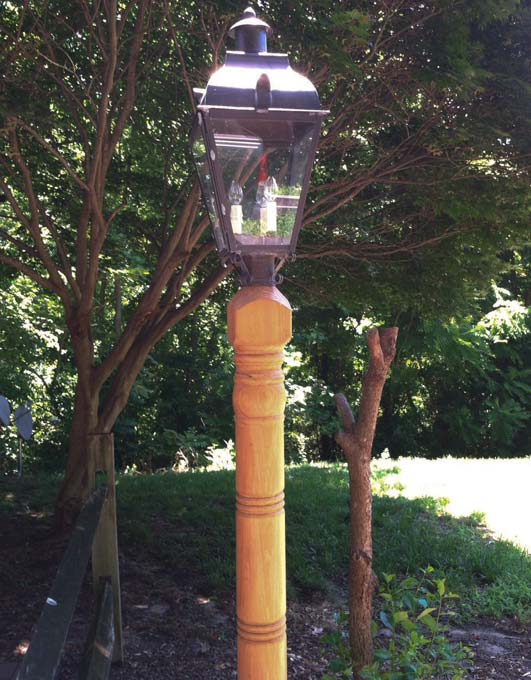Exquisite Lamp Posts S L Spindles, Colonial Wooden Lamp Posts