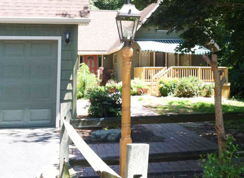Yard Lamp Posts